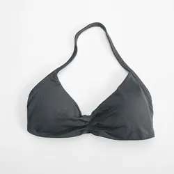 Impact Strappy High - Support Women's Seamless Yoga and Workout Bra Tank - S (Dark Grey)