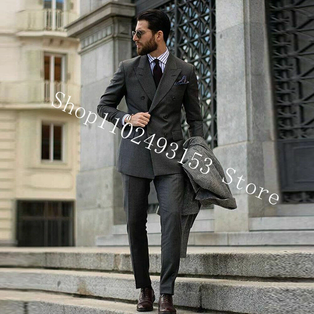 Рисунок 2 - Костюм мужской свадебный двубортный