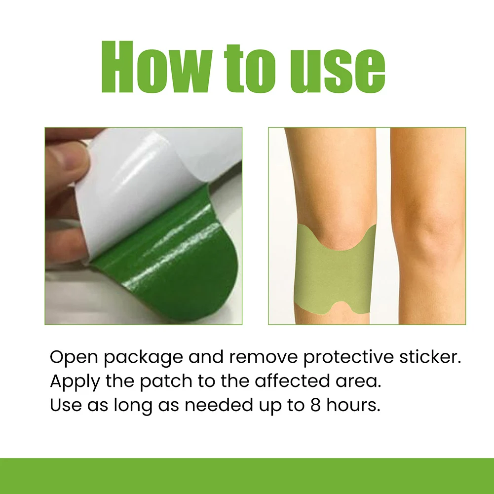 10pcs Mugwort Pain Relief Patch Relieve Joints Lumbar Cervical Vertebra Knee Leg Muscle Bone Pain Health Patch For Elderly