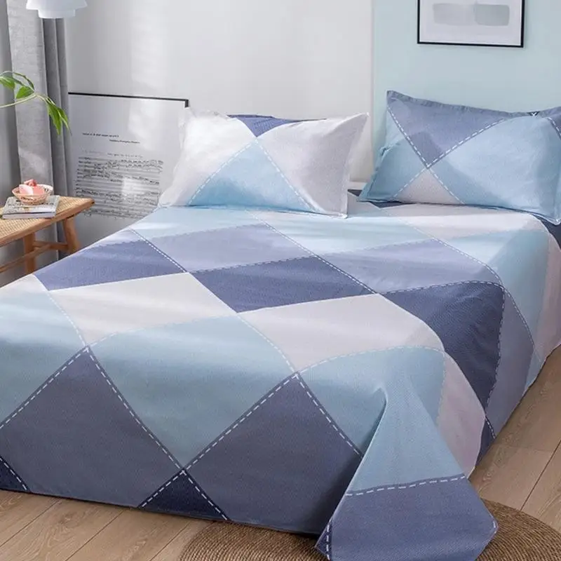 Washed Cotton Bed Sheet Offering Comfort and for Sophisticated Bedroom Y5GB 3