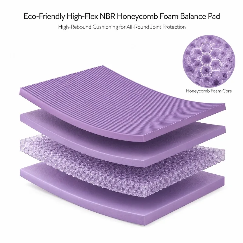 Thick Non-Slip Yoga Mat with Knee Protection - Pilates and Home Exercise Accessory