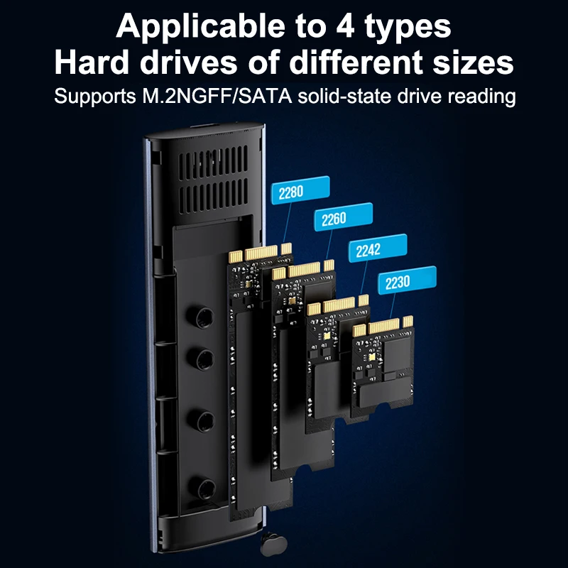 M.2 to USB NGFF SATA SSD Ŭ, 5Gbps ϵ ũ ̽,  ʿ   SSD , M2 NGFF 2230/2242/2260/2280 Win10 iOS