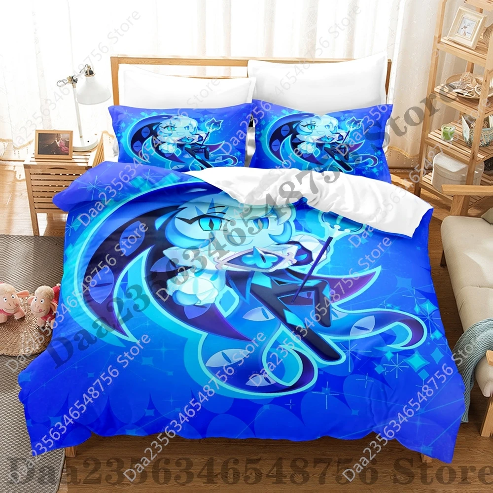 New Game Shadow Milk Cookie Bedding Set Single Twin Full Queen King Size Bed Set Adult Kid Bedroom Duvetcover Sets Anime Bed 5