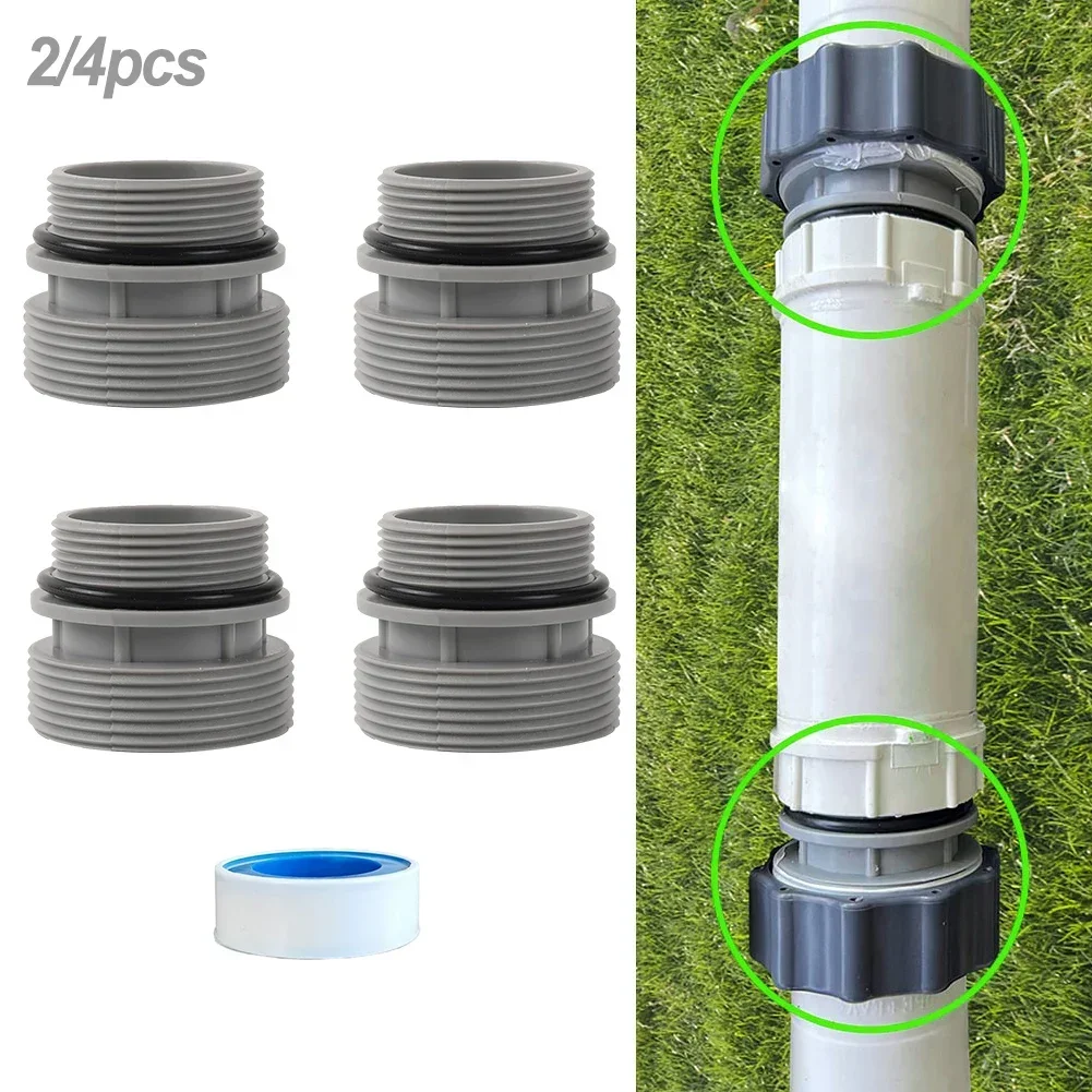 40mm To 1 1/2" Filter Hose Conversion Kit-Above Ground Pool Adapter Connects Swimming Pool Hose Adapter Connection Nozzle