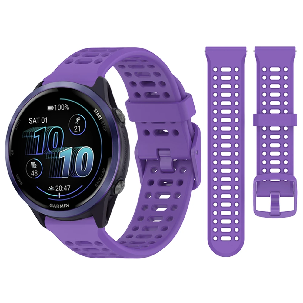 Premium Silicone Watchband - 22mm/20mm Universal Fit