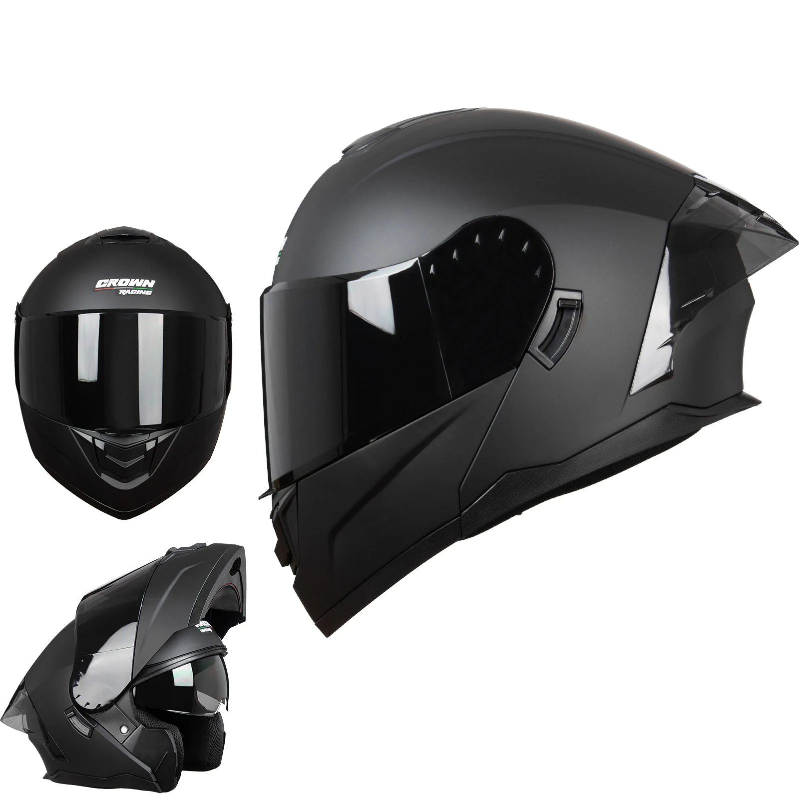 Casco Modular Tipo Cascos Moto CASCO CABERG GHOST VERDE MILITAR