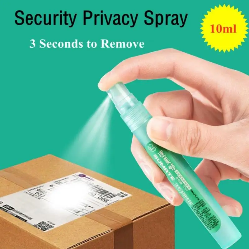 200TimesSpraying10mlThermalSensitivePaperSpraySecuritySpray