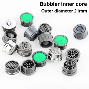 ไส้กรองก๊อกน้ำ ขนาดเส้นผ่านศูนย์กลางภายนอก 21 มม. หัวกรองก๊อกน้ำ อุปกรณ์กรองน้ำ ประหยัดน้ำ อะแดปเตอร์หัวกรองก๊อกน้ำ อุปกรณ์เสริมสำหรับเปลี่ยนหัวกรองก๊อกน้ำ 1