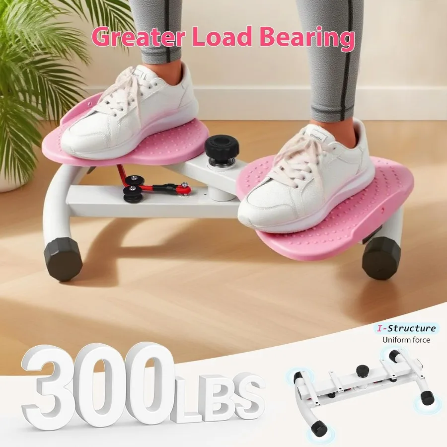 waist twister，waist twisting machine ab twister board with 300 lbs Weight Capacity, Noiseless Fitness Tool Foot Massage, and Cor