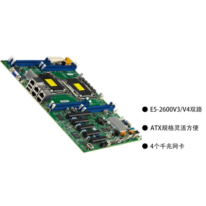 Original Server Motherboard For Supermicro X10DRL-LN4 LGA1150 C612 IPMI LGA 2011 Good Quality Hot 2 Original Server Motherboard For Supermicro X10DRL LN4 LGA1150 C612 IPMI LGA 2011 Good Quality Hot