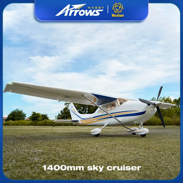 Blue Arrow 1400mm Sky Cruiser PNP RC Electric Aircraft Fixed Wing Beginner Simulation Beginner Remote Control Aircraft Model Toy 2