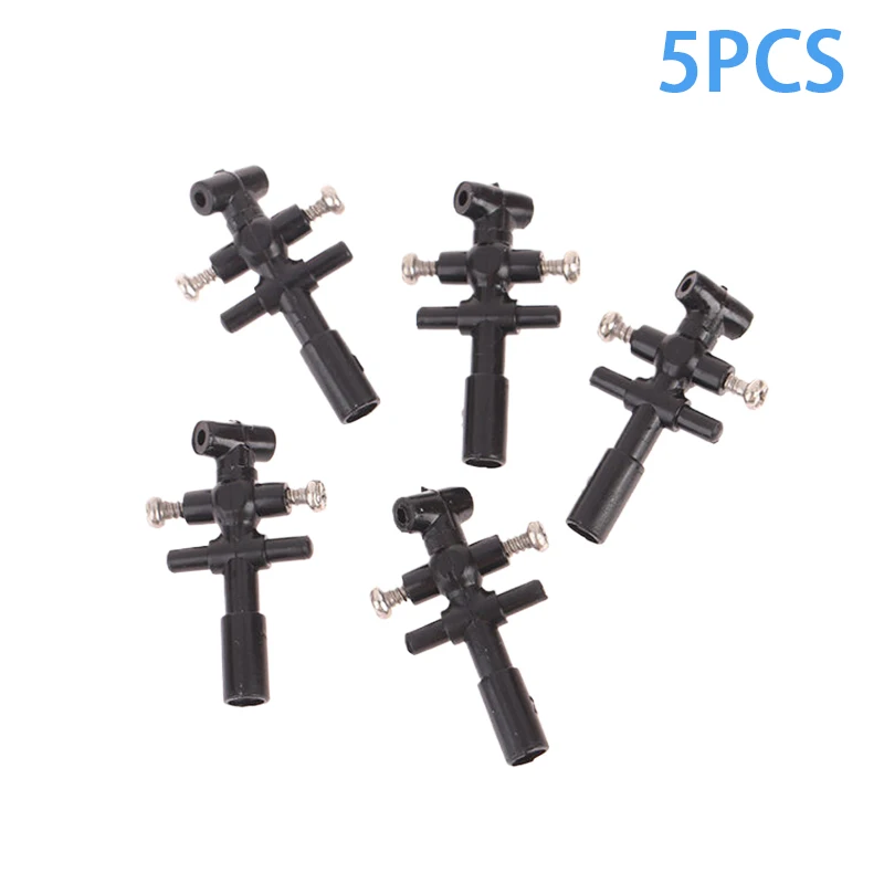 

5PCS Mini SYMA Helicopter Spare Parts S107 S107G S108 S109 S102G S105G Main Shaft Plastic Head 2cm T Plastic Rc