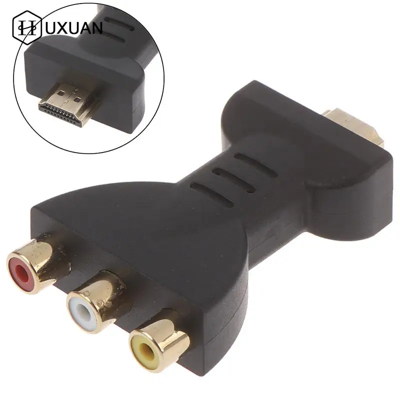 Av Digital Signal Hdmi To 3 Rca Audio Adapter Component Converter Hdmi
