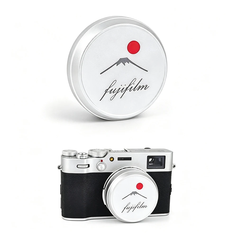 Premium Aluminum Camera Lens Cap with EVA Soft Lining - Fuji Accessories