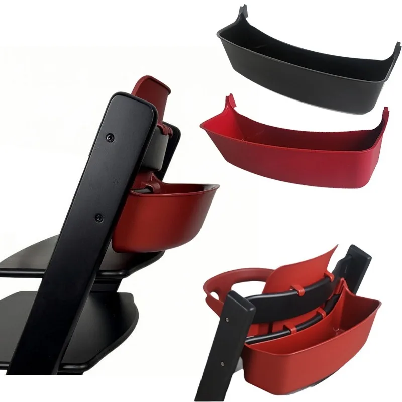 Baby High Chair Storage Box Flexible Smart Storage Solution Basket for Stokke Toddler Toys Growing High Chair Accessories - 2