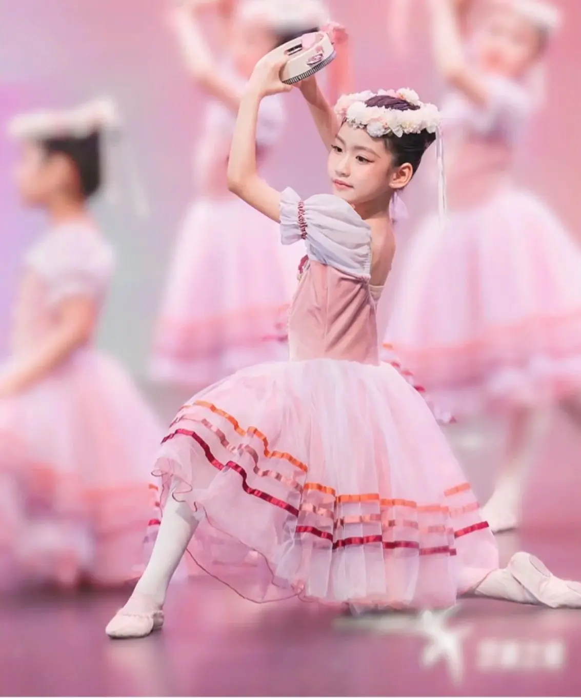 Girls Professional Ballet Tutu Dress For Women Performance