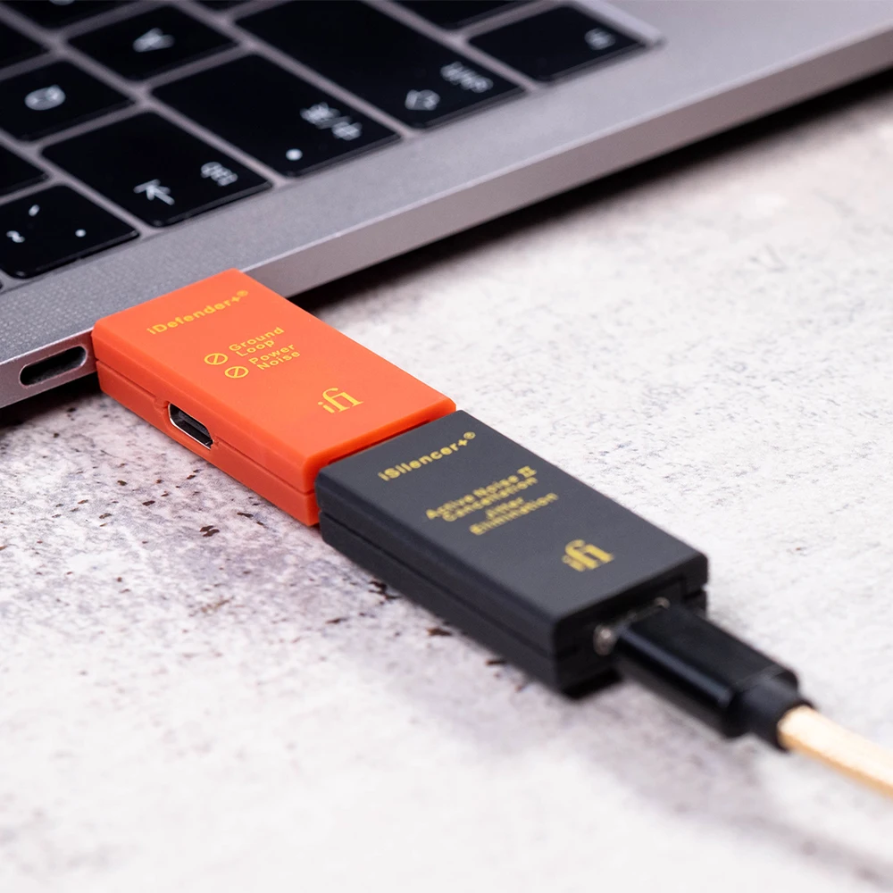 iFi iSilencer+ USB Signal Balanced Power Purify Filter Actively Removes Background Noise Signal Jitter SuperSpeed Transmission usb power filter