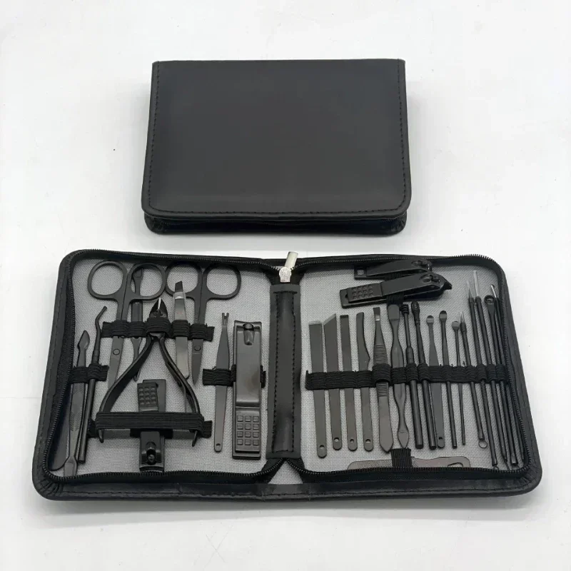 30pcs Nail Clippers High Quality Nail File Nail Scissors Manicure Pedicure Kit Convenient To Use Manicure Set 3