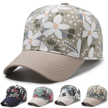 Women Colorful Bohemian Printed Sun Shading Women's Baseball Caps Velcro Adjustable Adult Hats Accessories Creative Gifts 2