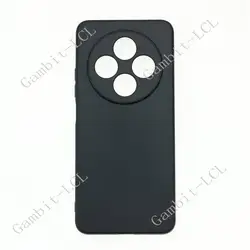 Durable Shockproof Silicone TPU Back Cover - Anti-Falling Protection for Redmi 14R (Black)