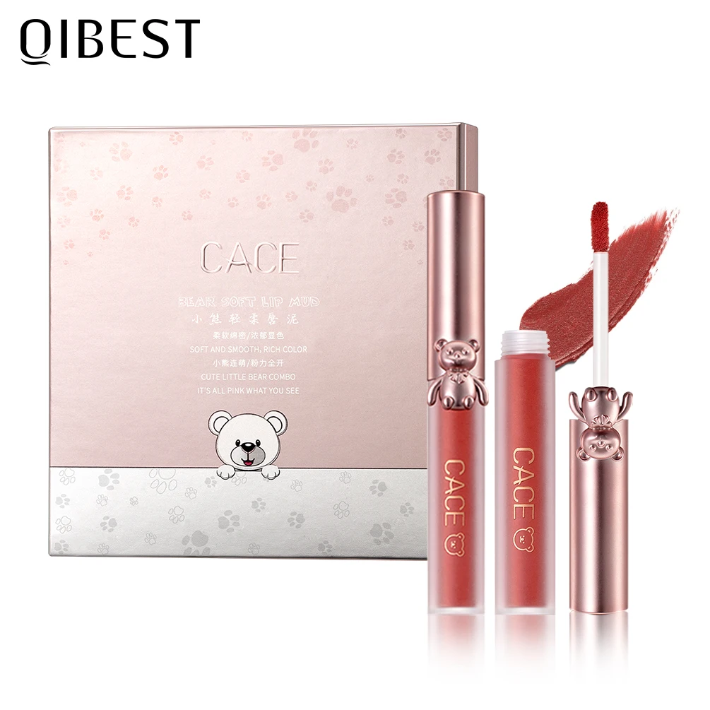 CACE Lipgloss Makeup liquid Lipstick Makeup Matte Long Lasting Waterproof Velvet Liquid Lip Stick Sexy Fashion Lips Make Up - 6