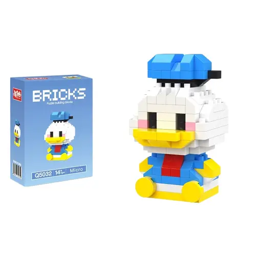 Disney 214 style Winnie LinaBell StellaLou Building Blocks Princess Cartoon Figrues Bricks Children's Assembly Toys Model Gift - Image 31