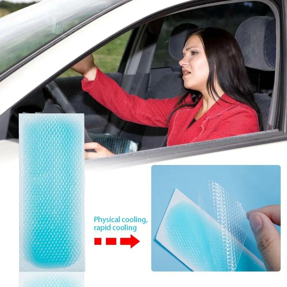 Baby Lower Temperature Hydrogel Plaster Cooling Patches Fever Down Baby Heat Cooling Sheets Headache Pad