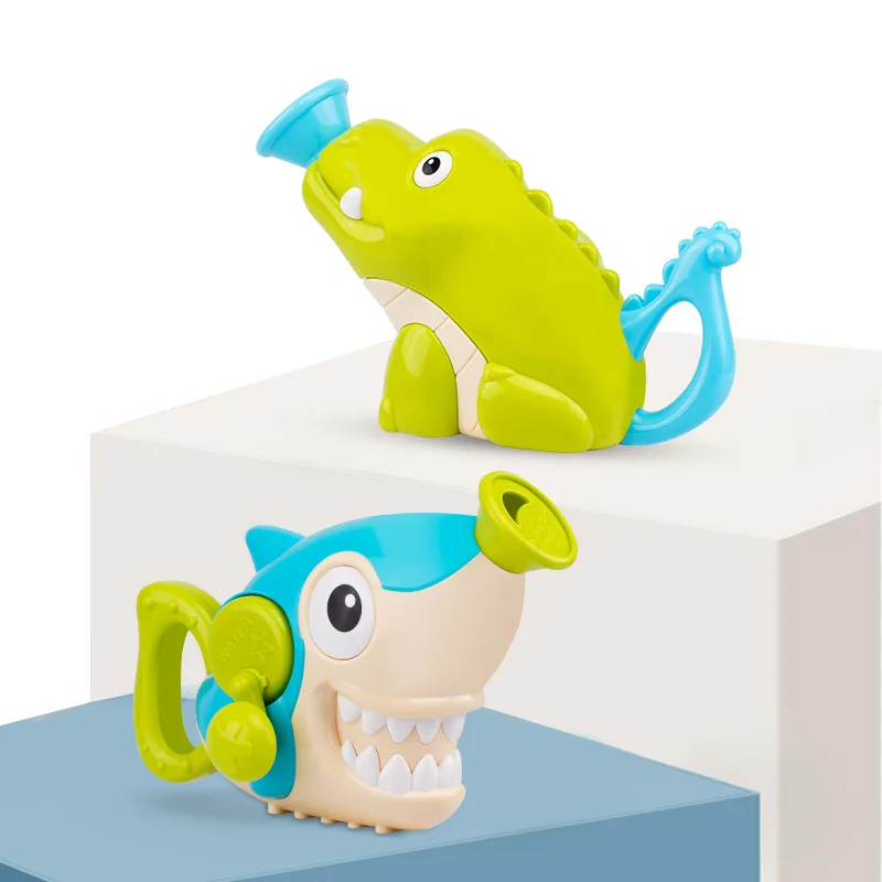 Bath Toys For Kids Baby Water Game Bathing Toys Shark Crocodile Hand
