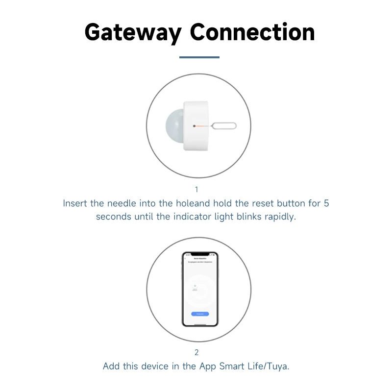 Tuya Zigbee Human Motion Sensor Smart Home Mini PIR Motion Sensor Infrared Detector Security Smart Life Works With Alexa Gateway 5