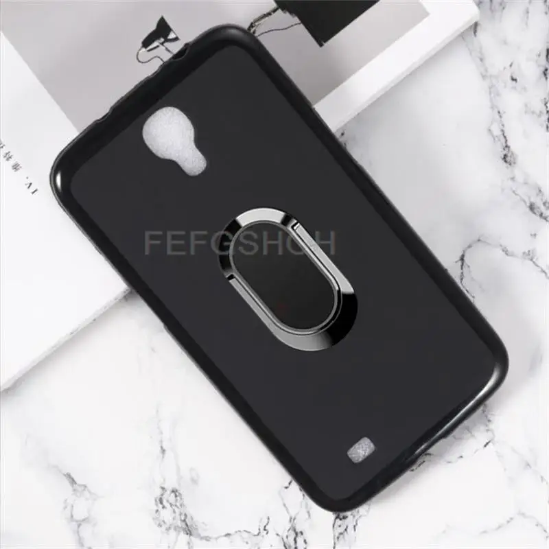 Per Samsung Galaxy Mega 6.3 I9200 Supporto Per Anello Posteriore Staffa Custodia Per Telefono Custodia Morbida In Silicone Tpu Per Smartphone
