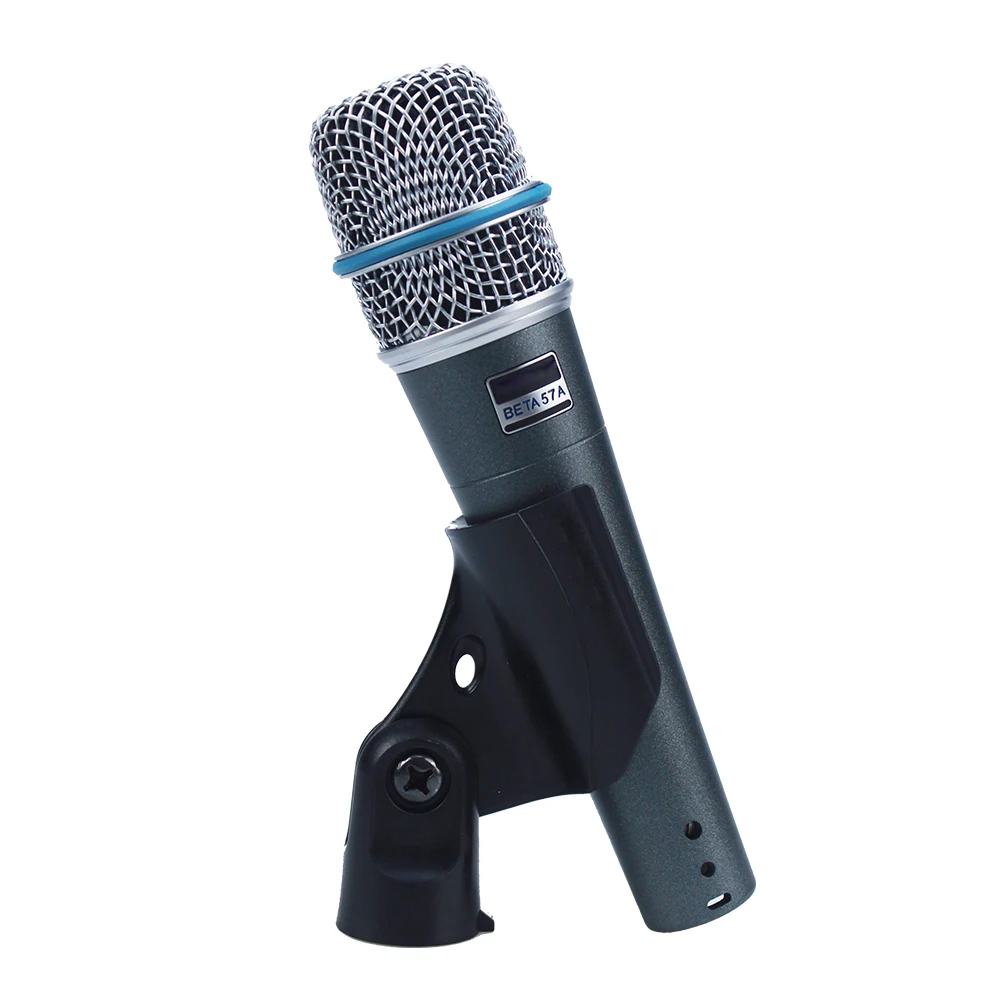 Top BETA57A SuperCardioid Dynamic Instrument Wired Microphone 57A Mic For Karaoke Live Vocals Stage Performance Percussion Stage