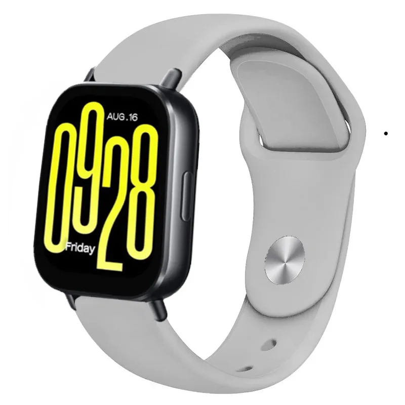 Comfortable 22mm Soft Silicone Strap - Replaceable Wristband for Smartwatches