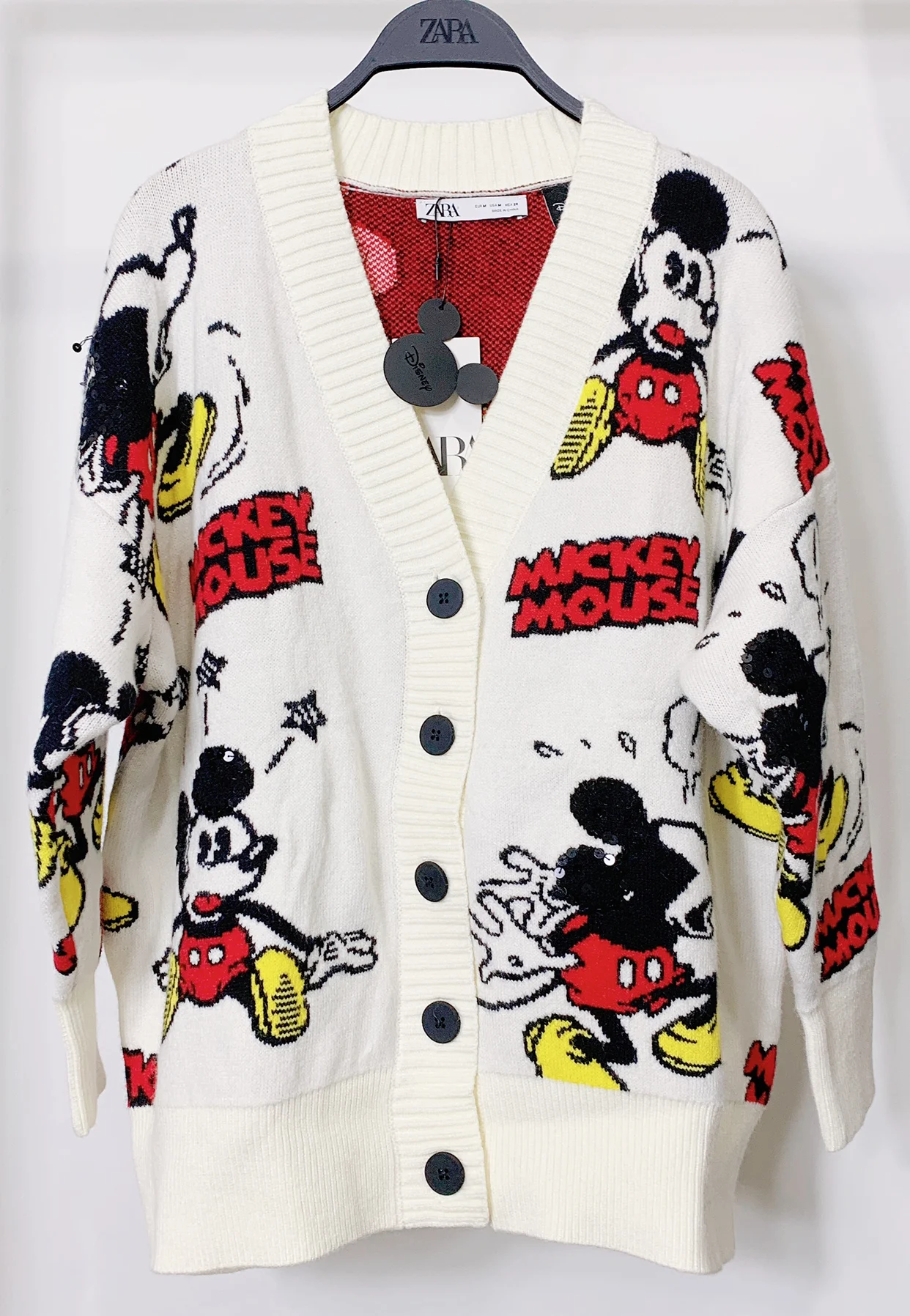 ZARA×Disney ドナルドダック ニットカーディガン 写真66/139