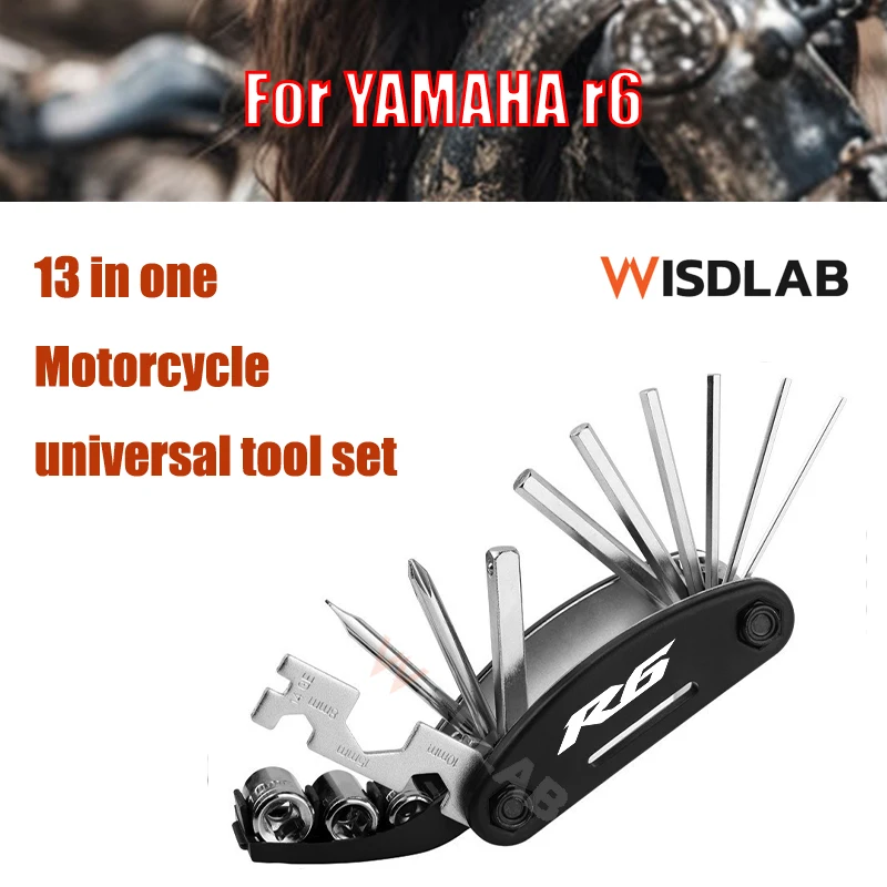 

For YAMAHA r6 13Pcs Motorcycle Bike Tools Repairing Set 13 In 1 Motorcycle Repair Tool Kit for Home Outdoor Travel Camping Sport
