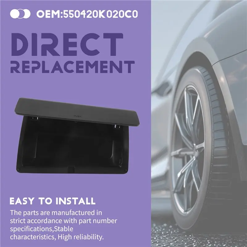 신형 자동차 대시보드 수납함 부품 55042-0K020-B0 토요타 하이럭스 비고 Mk6 Mk7 포튜너 상단 계기판 글로브 박스 550420K020-