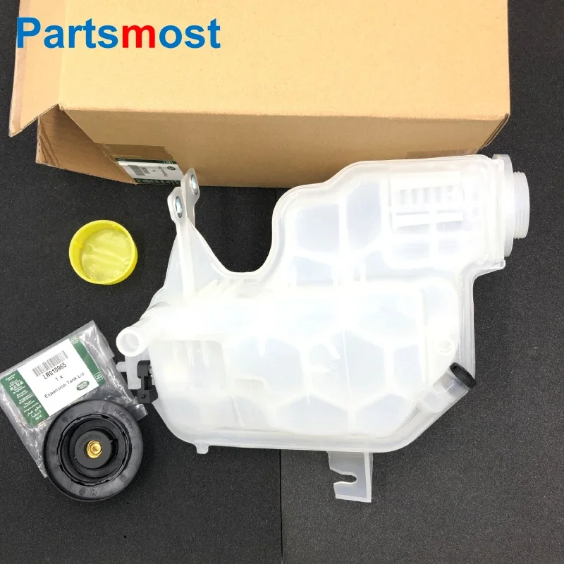 Radiator Coolant Overflow Container for Land Rover Discovery 3 4 Range Rover Sport Expansion Tank W/ Sensor Gas Diesel LR020367 coolant expansion tank