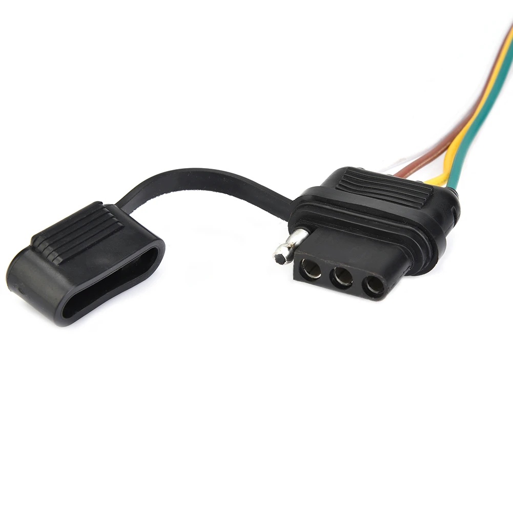 4 Pin 12V US Trailer Hitch Wiring Tow Harness Power Controller Plug