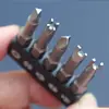 SenNan 5Pcs Special-shaped Screwdriver Set 50mm U-shaped Y-Type Triangle Inner Cross Three Points Screwdriver Bit Tool L-Wrench 5