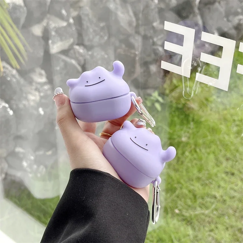 3D Silicone Anime Pokemmons Ditto Per Samsung Galaxy Buds Pro Buds 2 Buds Live Samsung Accessori Per Auricolari Regalo Anti-Goccia