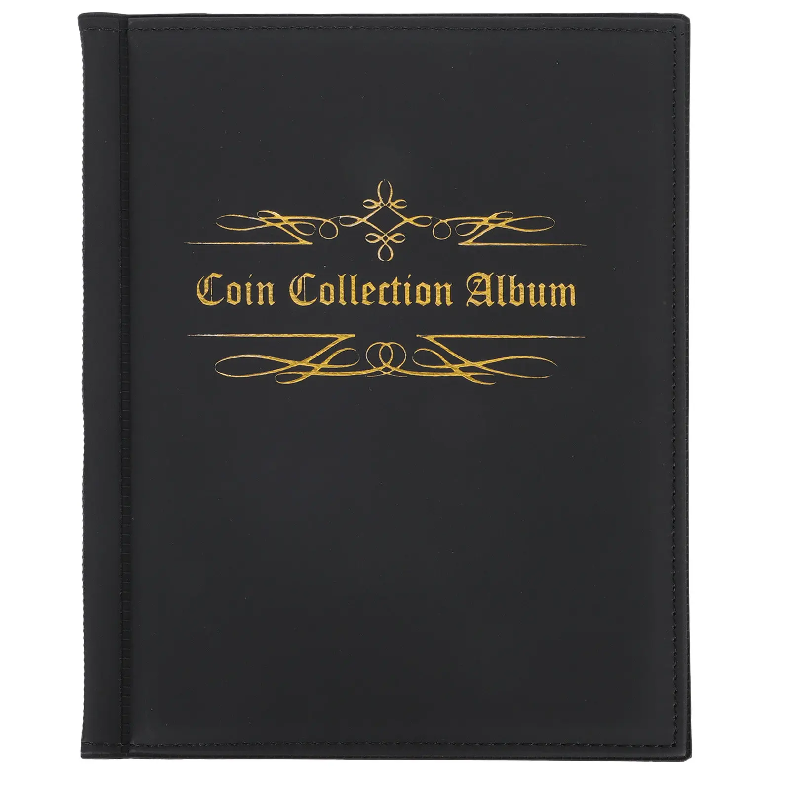 메달리온 배지 토큰 수집을 위한 1Pcs 고품질 코인 앨범 200개의 투명 그리드 양면 가시성