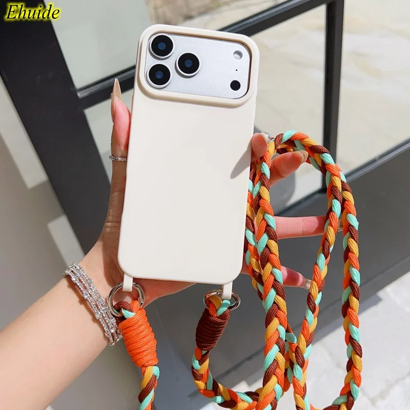 ตัวเลือกสินค้า เคสโทรศัพท์มือถือสายคล้องคอแฟชั่น ลายลูกกวาด