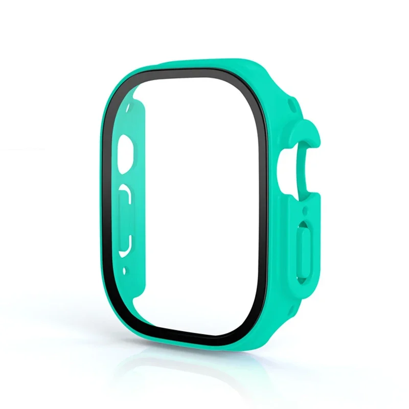 Apple Watch Ultra Protection Kit: 49mm PC Bumper & Tempered Glass Screen Protector Cover
