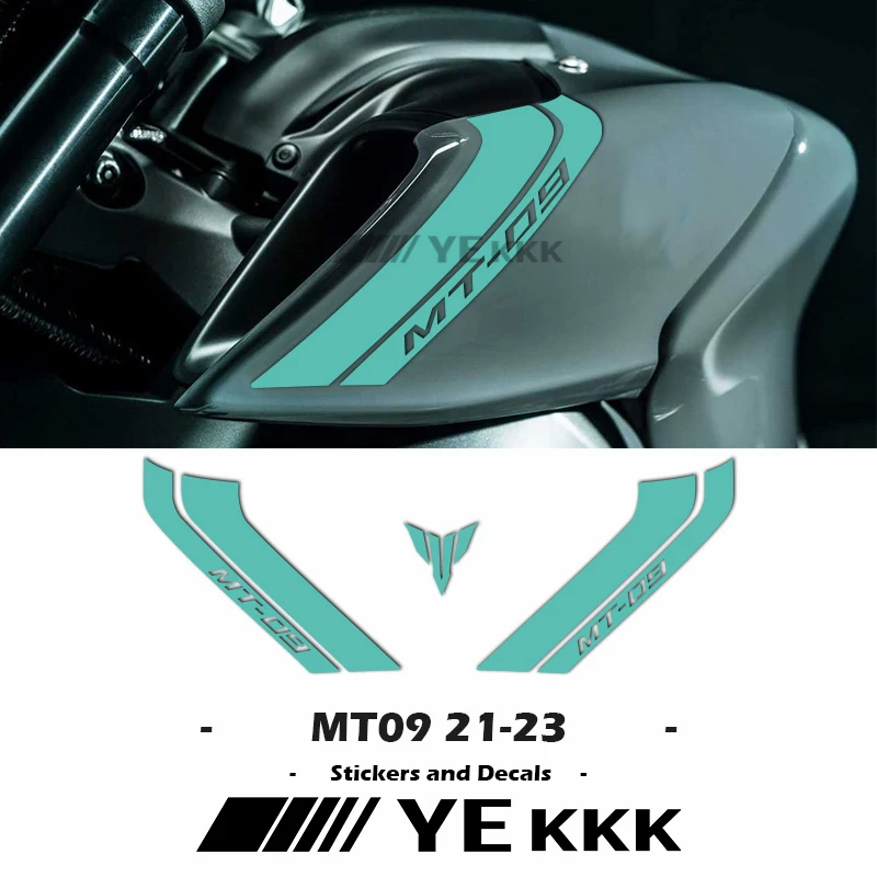 ߸ MT-09 MT-09SP   ƼĿ Ʈ, Į ҷο , 2021-2023 MT09 21-23    ̵ Ŀ ƼĿ