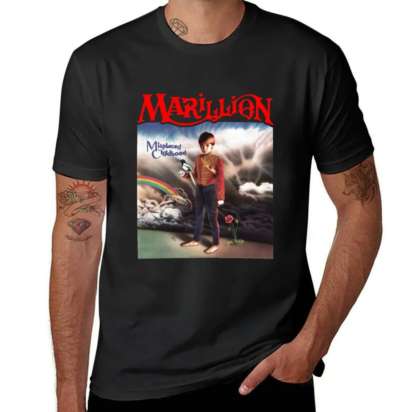 

Misplaced Childhood - MARILLION BAND T-Shirt sweat vintage clothes korean fashion fruit of the loom mens t shirts