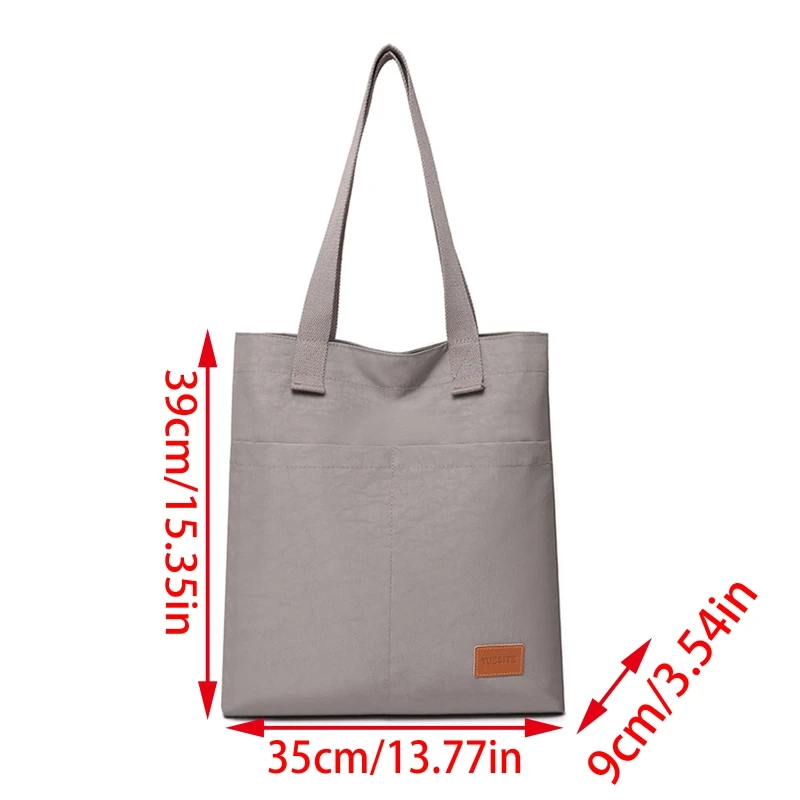 

Comfortable Women Shoulder Bag Nylon Handbag for Work School Shopping and Travel