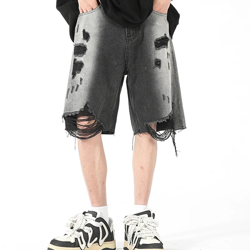 Шорты мужские джинсовые с карманами