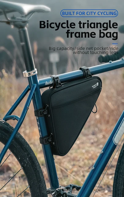 ROCKBROS-bolsas Para Bicicleta De Montaña, 8L, Bolsa Triangular