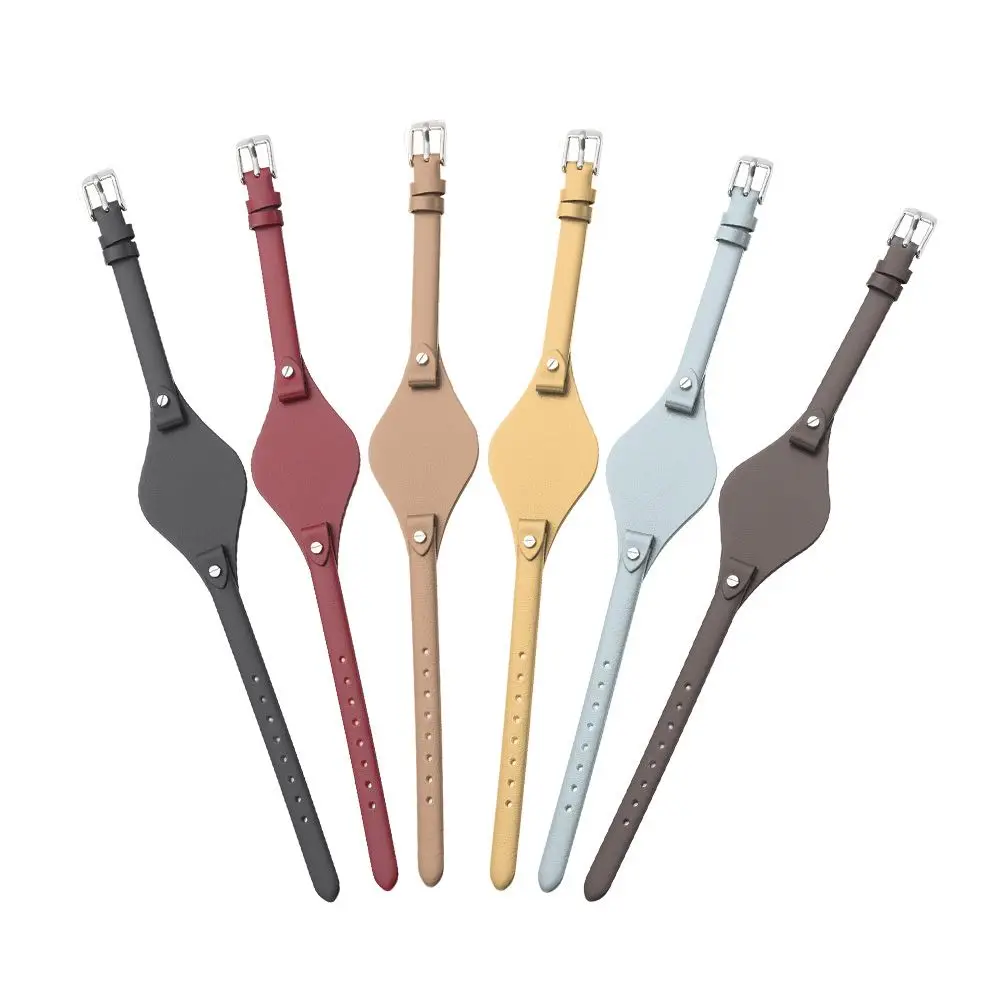 Correa de reloj de cuero genuino para mujer, correa de reloj para Fossil ES3077, pulsera pequeña de 8mm