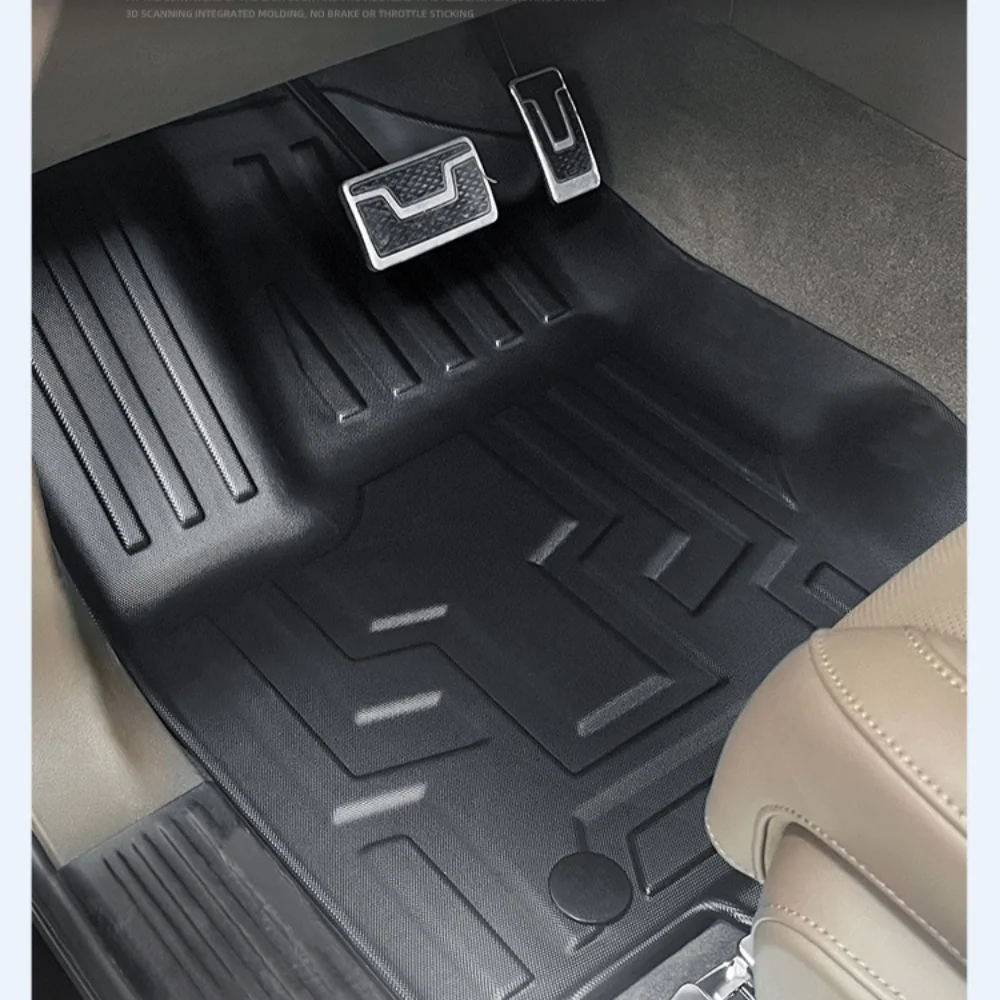 GWM WEY TANK 700 Hi4-T 2026-2024 TPE 플로어 매트 (신에너지) 좌핸들용, 방수 풀세트 트렁크 매트 & 카고 라이너