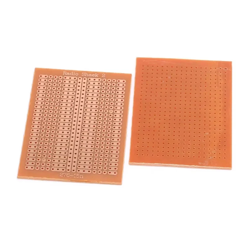 5/10PCS DIY Prototype Paper PCB Universal Experiment Matrix Circuit Board 2-3 Connected Hole Single Hole 5x7CM